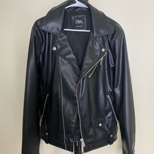 Leather Wind-Jacket